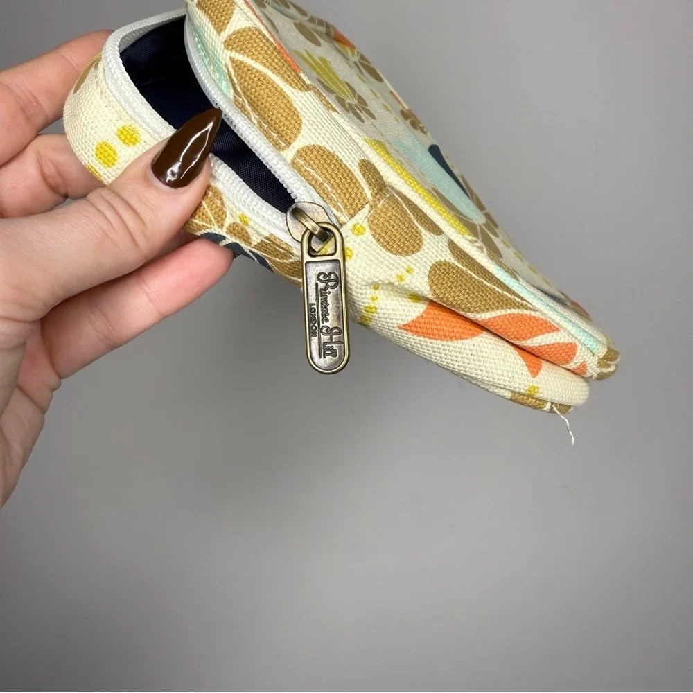 Primrose Hill Multicolor Floral makeup bag